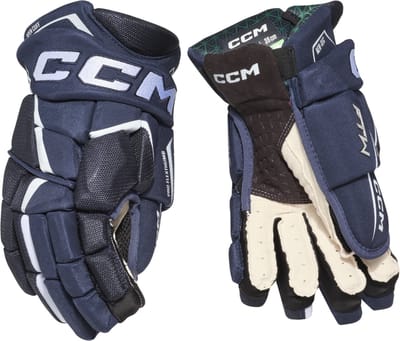 CCM - Jetspeed FTW - Dames - IJshockeyhandschoenen - Volwassenen - Blauw - Wit - 14