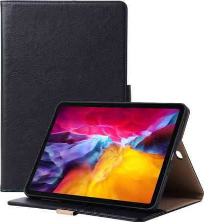 Hoes geschikt voor iPad Pro 11 inch 2020/2021/2022 Hoesje met Opbergvak Standaard Luxe Kunstleer Smart Cover Magnetisch
