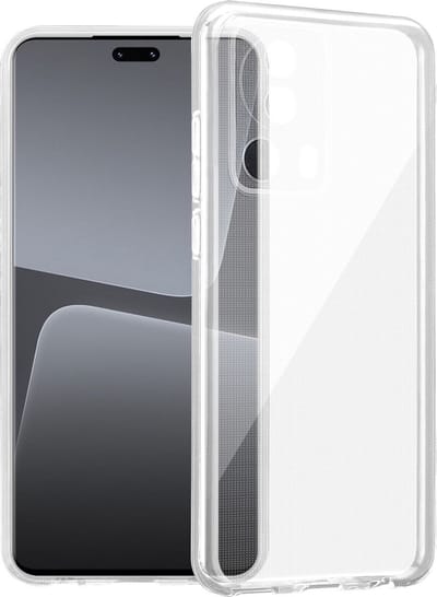 Cadorabo Hoesje geschikt voor Xiaomi 13 Lite in VOLLEDIG TRANSPARANT - Beschermhoes gemaakt van flexibel TPU Silicone Case Cover