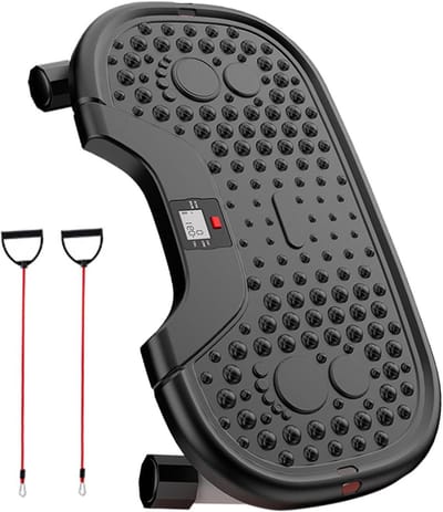 Stepperapparaat - Thuisgym Accessoires - Thuis Trainen - Adaptief Hydraulisch Systeem - Max 150 kg - Zwart