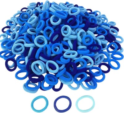Kleurrijke Baby Haarbanden - 300 Stuks Elastische Pigtail Houders voor Meisjes, Kinderen en Peuters - Ideaal voor Haarstyling en Accessoires