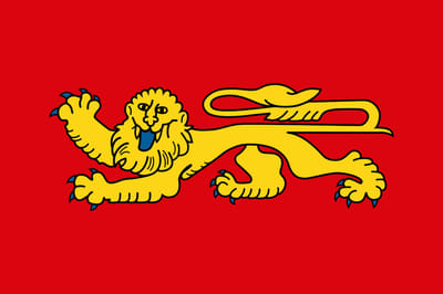 Vlag Aquitanië 100x150cm