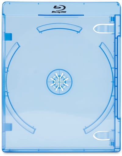 Allecto - Blu-Ray Opbergdozen - Pack van 25 - 11mm Formaat - Voor 1 Schijf - Ruimtebesparend - Geschikt voor Filmverzameling - Ideaal voor Veilig O...