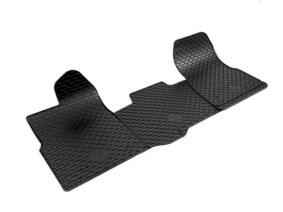 Walser DirtGuard rubberen voetmatten geschikt voor Ford Transit Custom V362 09/2012-Vandaag - Ford Transit V363 08/2013-Vandaag - 2-zits voorin