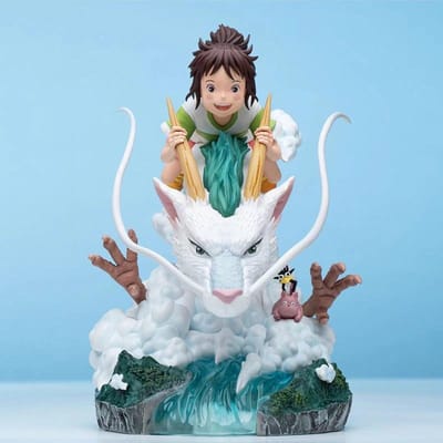 Ogino Chihiro En Nigihayami Kohakunushi Anime Model Pvc Actiefiguur Pop Verzamelbaar Speelgoed Cadeau Voor Fans Mooi Ontwerp white