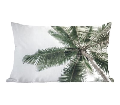 Sierkussens - Kussentjes Woonkamer - 50x30 cm - Palmboom - Tropical - Zomer