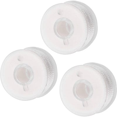 3 stuks Wateroplosbare PVA Wit Aas Lijn Trechter Systeem 20m Vislijn Tape Gereedschap Accessoire white