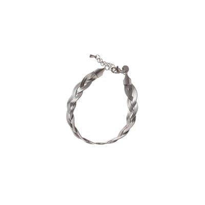 Go Dutch Label Armband (Sieraad) Gevlochten Zilver