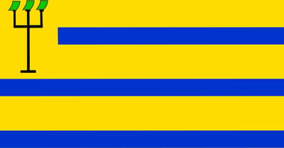 Vlag Oostzaan 30x45cm