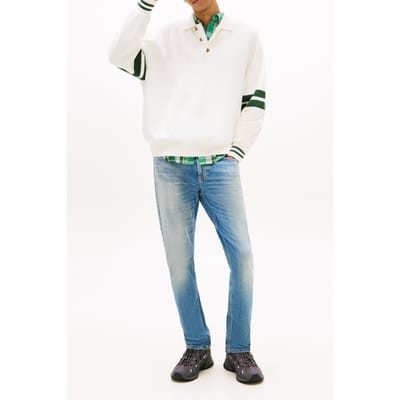 Tommy Hilfiger Austin Slim Jeans Denim Medium Size: W34L34 | Slim Outlet | Heren | Blauw