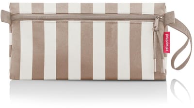 Reisenthel Maxi Case Toilettas - Make-Up Tasje - 2,5L - Summerstripes Coffee Zand