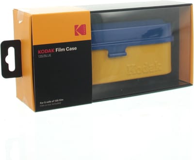 KODAK Film Steel Case Geel met rood deksel
