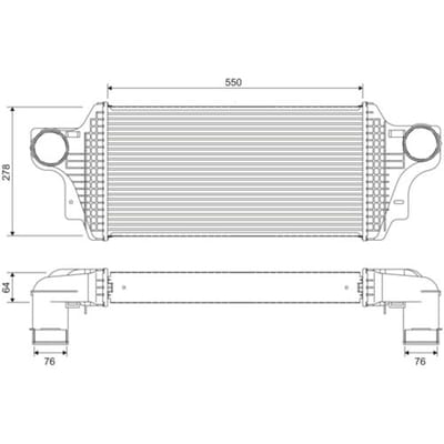 Intercooler VALEO 818377