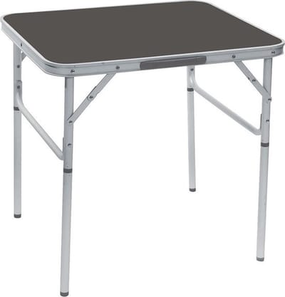 NordFalk campingtafel inklapbaar 70x60 cm - Kampeertafel | Inklapbare tafel lichtgewicht - Zwart