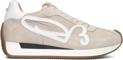 Fred De La Bretoniere Yentl Sign Sneakers - Suède - Dames - Beige - Maat 37