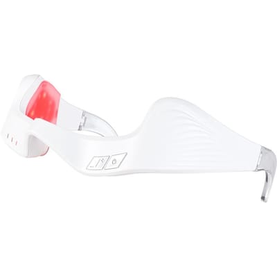 Elektrische Oogmassager Onder-Oog Bril Massager Oogvermoeidheid Verlichting Massager Rood Licht Verlicht Oogvermoeidheid Ogen Massage Bril wit