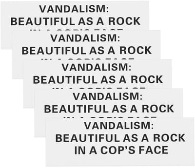 Dailygoods- Gitaarsticker 5x Vinyl Zelfklevende Stickers - Punk Rock - Decoratieve Stickers - Weerbestendig - 3 x 9 Inch - Duurzaam Ontwerp