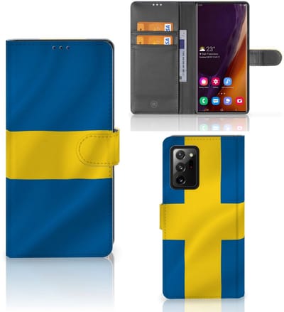 Samsung Galaxy Note20 Ultra Bookstyle Case Zweden