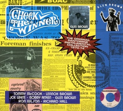 Glen Brown - Check The Winner (The Original Pantomine Instrumental Collection 1970-74) (CD)