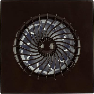 Badkamerventilator Ø 100 mm voor Toiletten en Badkamers - Ijzersterke Wandventilator