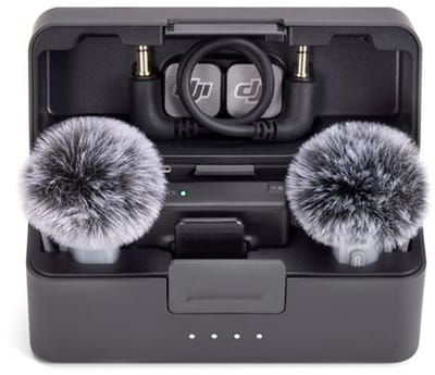 DJI – Mic Mini 2 – Draadloze microfoonset – 2 TX + 1 RX