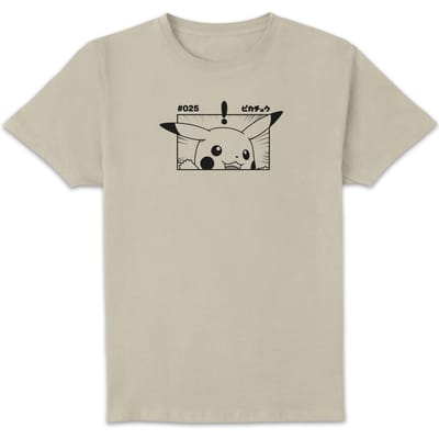 Pokémon Pikachu Unisex T-Shirt - Cream - L
