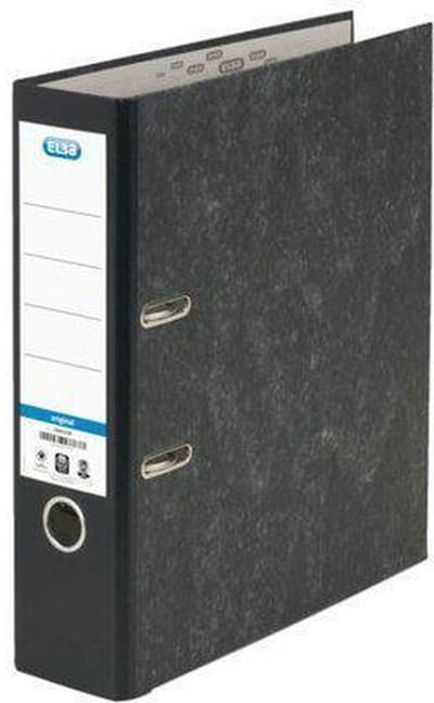Ordner A4 Breed Karton Elba Smart Zwart