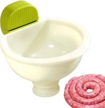 Worstenvuller Handmatig - Keuken Hulp - Worst Maken - Stabiele Zuignap - 135x12x12cm - Groen