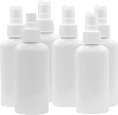 Flessen 100ml met Spraydop 10 stuks - Navulbaar - Lege plastic sprayflessen - Reisfles, Sprayflesje Leeg - Verstuiver