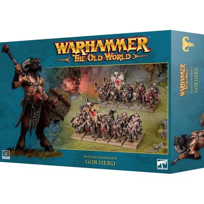 Beeldje Games Workshop Warhammer ToW - Hommes Betes Harde de Gor