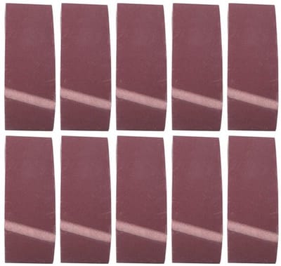 Dailygoody - Sanding Belt Set - 10 Stuks Aluminiumoxide Schuurbanden