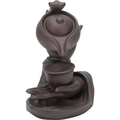 Waterval Wierookbrander Innovatieve Rook Terugstroom Wierookhouder Tafeldecoratie gray