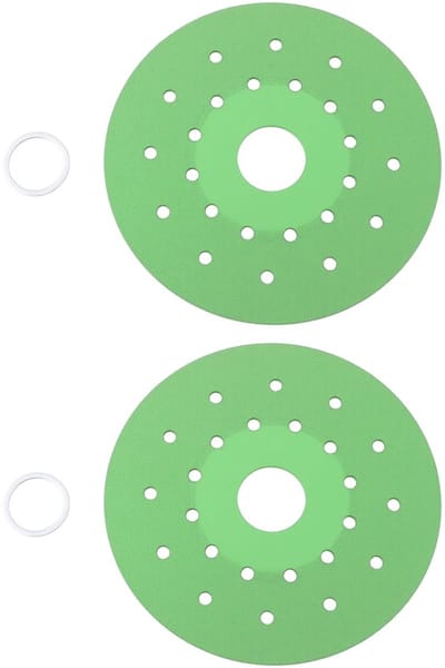 Dailygoody - Diamant Snijschijf - 2Pcs Snijschijven voor Keramiek en Glas - Ideaal voor Haakse Slijpers - 100mm - Snijden en slijpen - Hoge kwaliteit