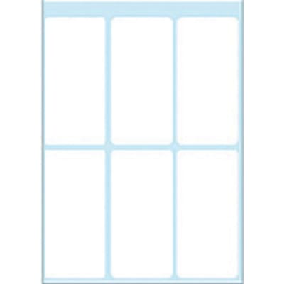 Haza Original Etiketten Vierkant 42 Stuks 26 X 54 Mm Wit