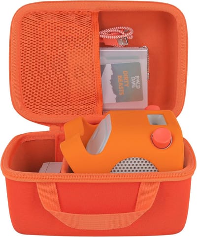 Harde Opberghoes voor Kids Audio en Muziekspeler met Transparante Kaarthouder