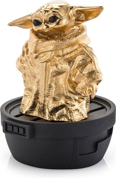 The Mandalorian – Pewter Collectible Statue The Child (Gilt) Limited Edition 6 cm