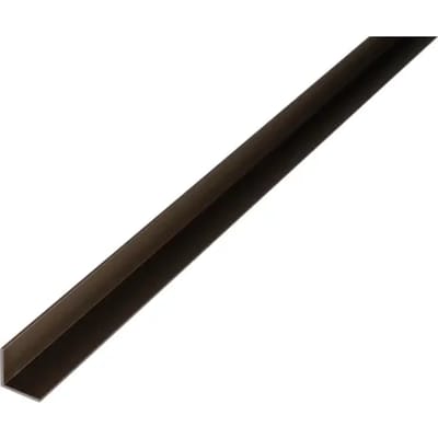 Alberts Hoekprofiel - Aluminium Brons - 20x20x1,5mm 1m