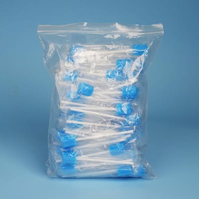 50 Pièces Bâtonnets Éponge Jetables pour Soins Bucco-dentaires Bâtonnets Absorbants Doux pour le Nettoyage des Dents Outil d'Hygiène Dentaire Portable gray
