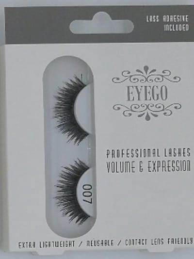 Eyegokunstwimpertopkwaliteitecht haarnatuurlijkincl. lijm