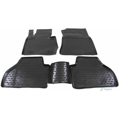 Tapis De Sol En Caoutchouc 3D - J&amp;J AUTOMOTIVE - BMW X3 F25 - Noir - Sur Mesure - Antidérapant