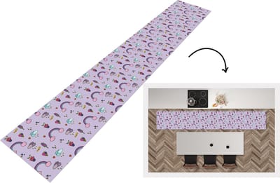 Keukenloper - Loper keuken - Patronen - Regenboog - Kroon - 300x50 cm - Keukenloper vinyl