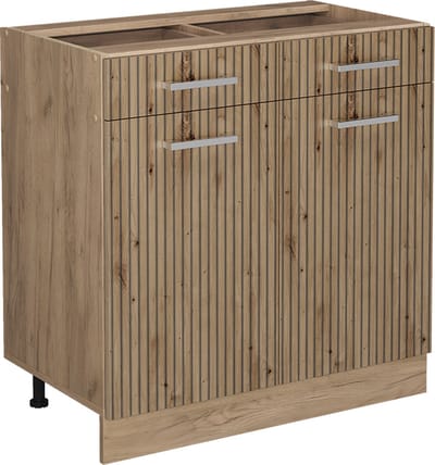 Vicco R-Line Keukenonderkast – 80 cm zonder werkblad Artisanaal eiken
