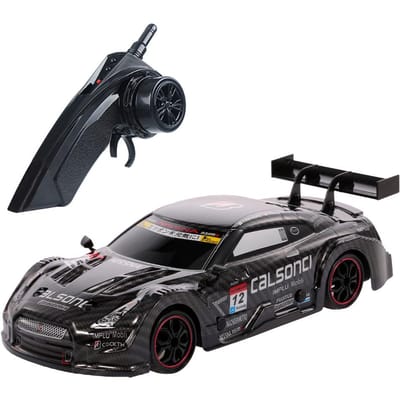 1/18 RC voiture de course voiture à la dérive 28 km/h 4WD voiture de course à grande vitesse enfants cadeau RTR noir