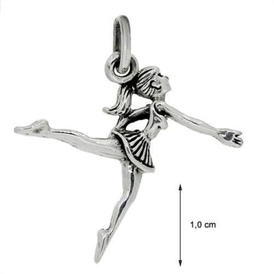 Blinx Jewels Zilveren Hanger Ballerina