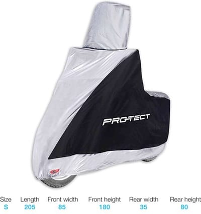 Protect Motorhoes - Maat S - Met windscherm - Slijtvast - Lange levensduur