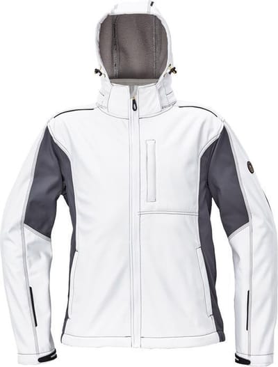Cerva Dayboro Softshell jack wit maat S