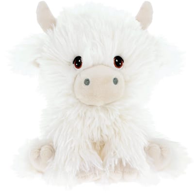 Keel Toys koe - 18 cm - Dieren knuffelbeesten