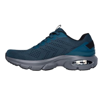 Skechers Heren Ventura Skech-Air Trainers (Wintertaling/Zwart)
