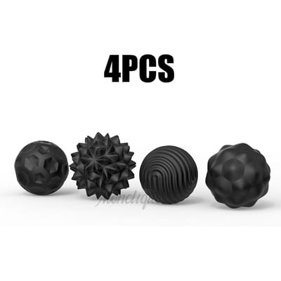 4/8 stuks Magnetische Sensorische Siliconen Bal Hand Aanraakbal Zacht Massage Training Verhoogd Punt Taille en Rug Voet Massagebal