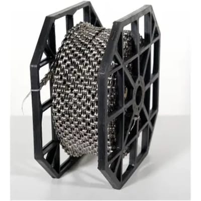 11-speed ketting KMC E11 EPT - Donkerzilver - Werkplaatsrol 50 meter